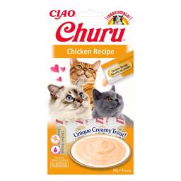 Ciao Churu Chicken Recipe Cremede Godbidder Til Katten 4 x 14g